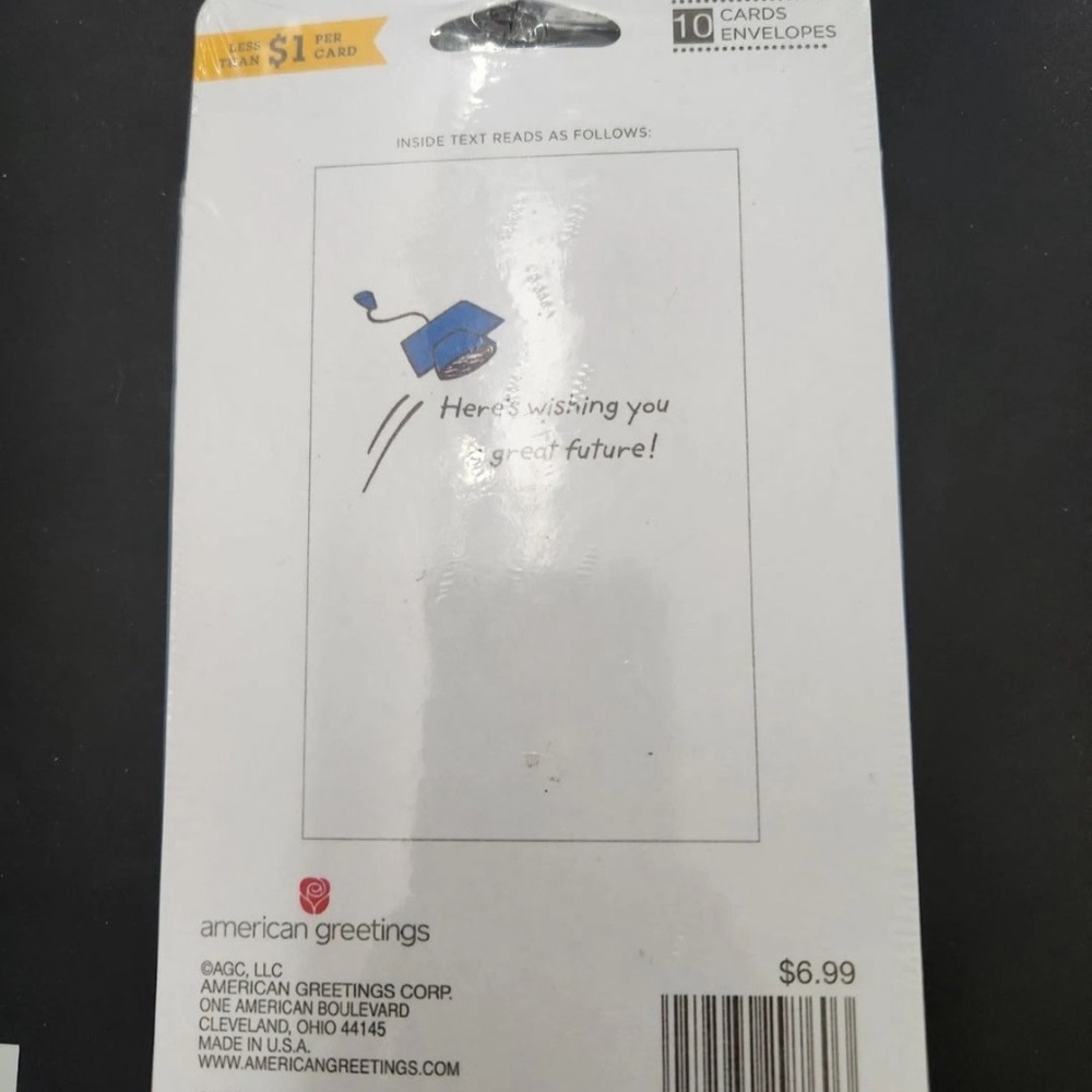 American Greetings 10 count Graduation Greeting Cards - Picture 2 of 3